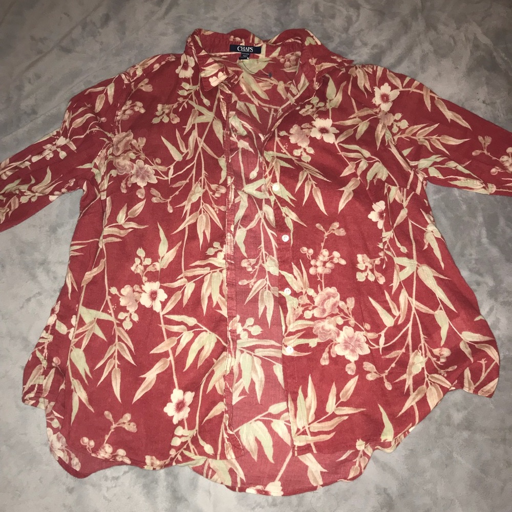 Flora Button Up Shirt